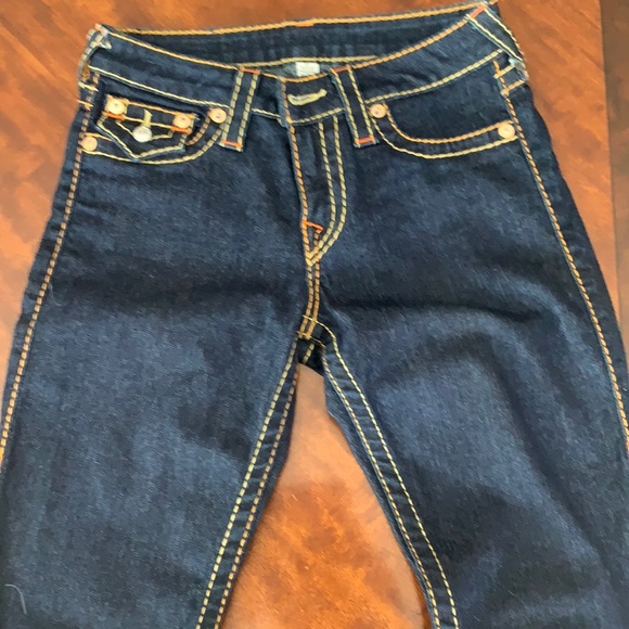 True Religion Straight Leg Jeans - Picture 3 of 7